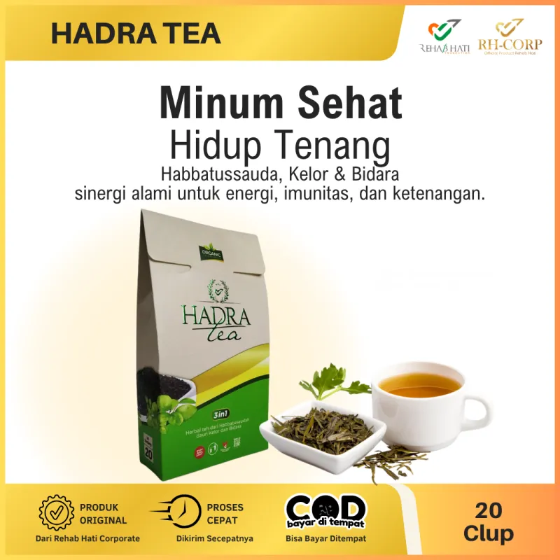 Hadra Tea Teh Bidara 3 in 1