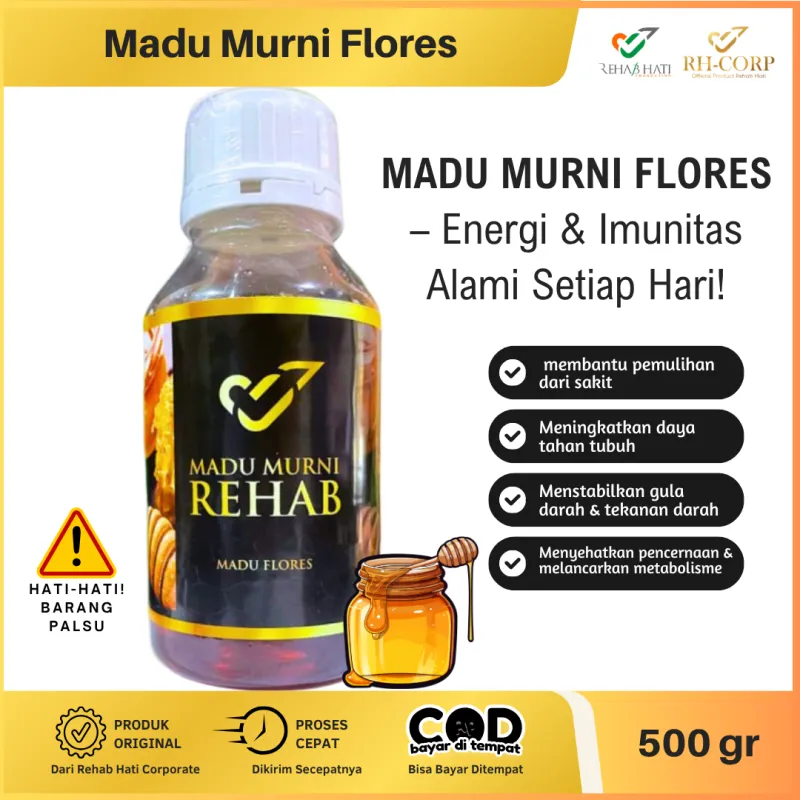 Madu Murni Flores 500gr
