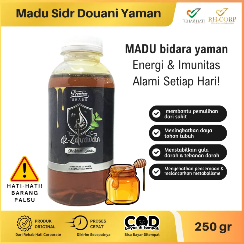 Madu Sidr Douani Yaman 250gr