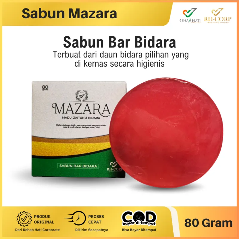 Sabun Wajah MAZARA 80gr